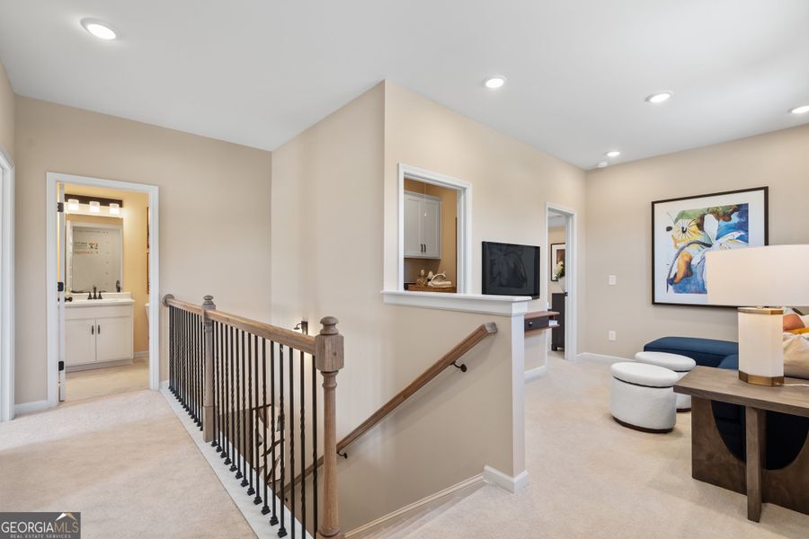 Furnished interior view inside a new home in Glendale Towns, Conyers (Image 20).