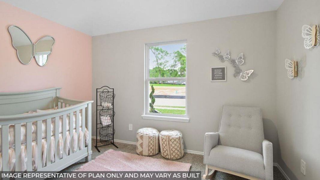 Furnished interior view inside a new home in Newport Pointe, Crosby (Image 14).