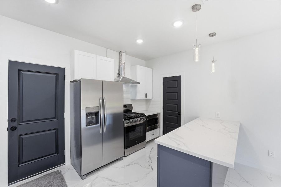Furnished interior view inside a new home in , Houston (Image 10).