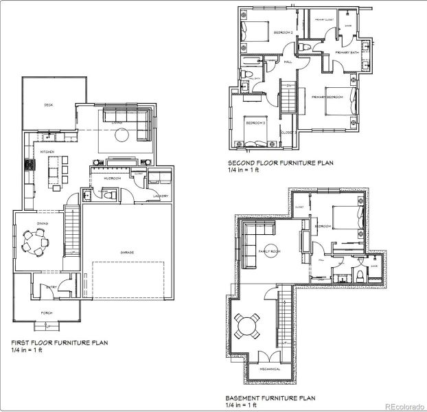 2D floor plan layout of this home in , Tabernash, CO (Image 1).