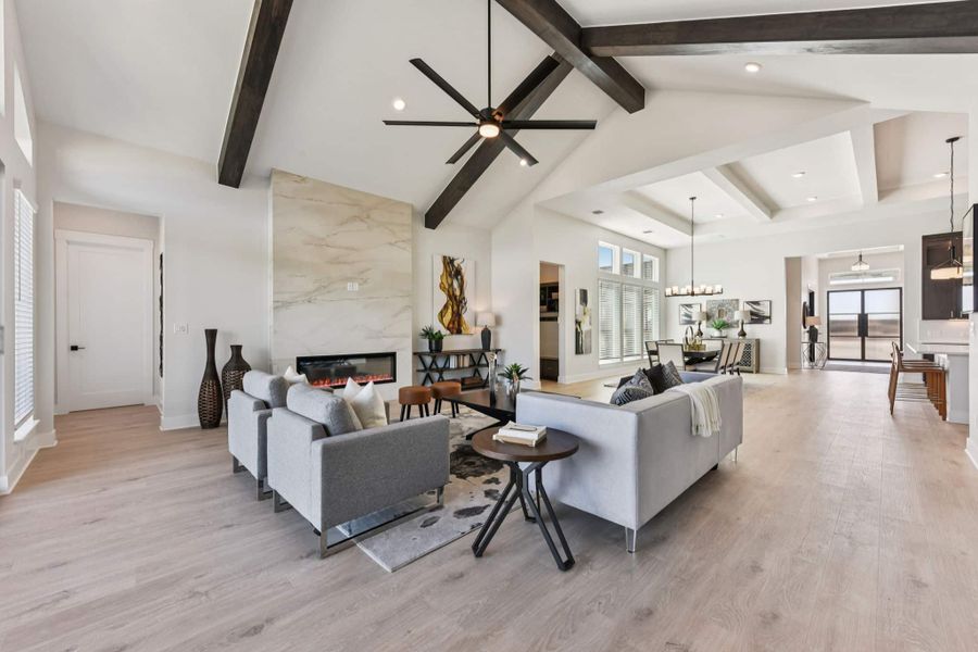 Furnished interior view inside a new home in Feathergrass, Florence (Image 66).