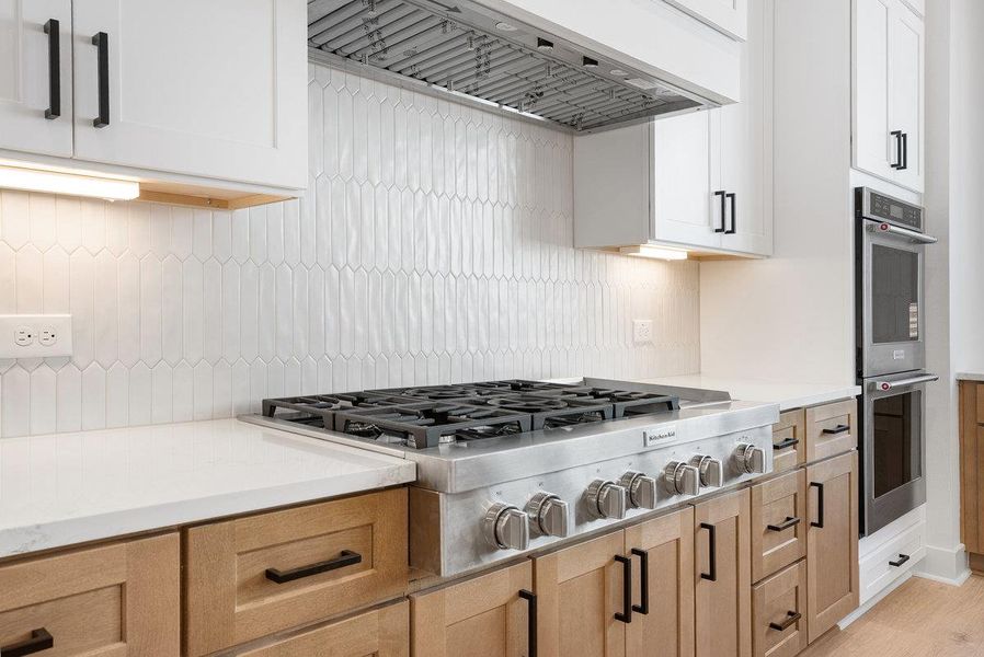 Close-up of interior finishes inside a home in The Grove, Austin (Image 16). Close-up of interior finishes inside a home in The Grove, Austin (Image 16).