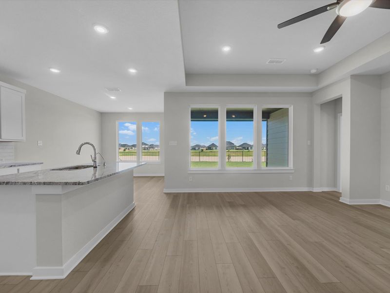 Spacious, unfurnished interior of a new home in Mason Woods, Cypress (Image 11). Spacious, unfurnished interior of a new home in Mason Woods, Cypress (Image 11).