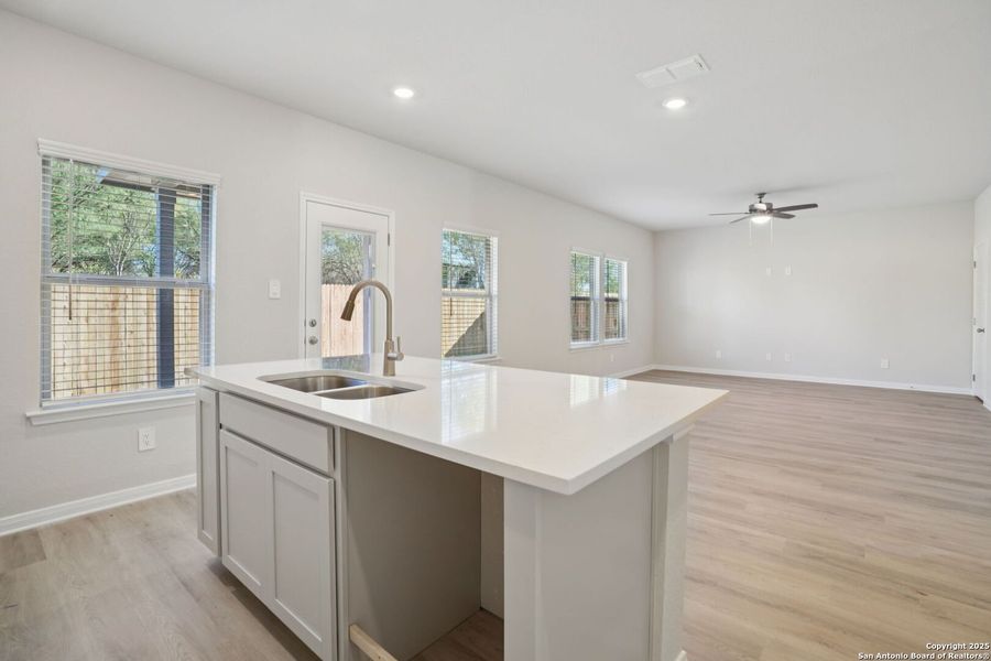 Furnished interior view inside a new home in Royal Crest, San Antonio (Image 15).