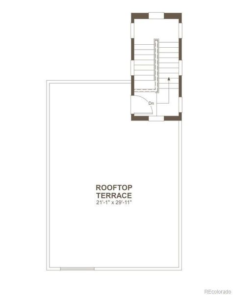 2D floor plan layout of this home in , Centennial, CO (Image 2).