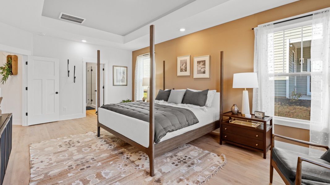 Furnished interior view inside a new home in The Reserve at Livingston Park, Easley (Image 16).