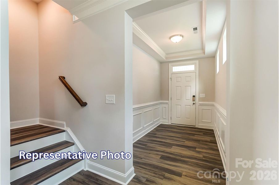 Spacious, unfurnished interior of a new home in Caldwell Forest, Charlotte (Image 11).