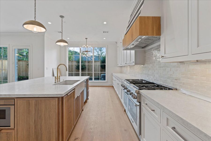 Furnished interior view inside a new home in , Houston (Image 7).