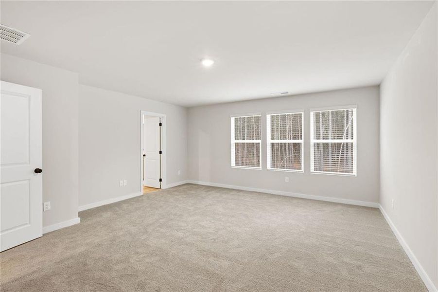 Spacious, unfurnished interior of a new home in Reserve at Gum Springs, Jefferson (Image 16). Spacious, unfurnished interior of a new home in Reserve at Gum Springs, Jefferson (Image 16).