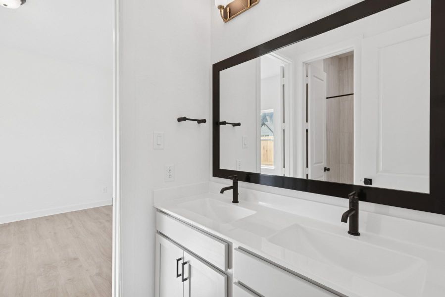 Furnished interior view inside a new home in The Highlands 55' - Encore Collection, Porter (Image 5). Furnished interior view inside a new home in The Highlands 55' - Encore Collection, Porter (Image 5).