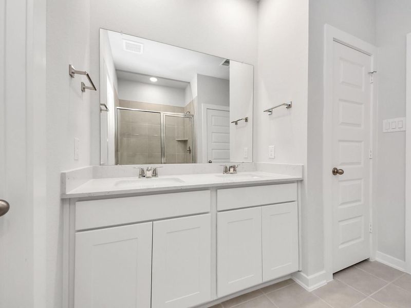 Furnished interior view inside a new home in The Villages at WestPointe, Dayton (Image 11).