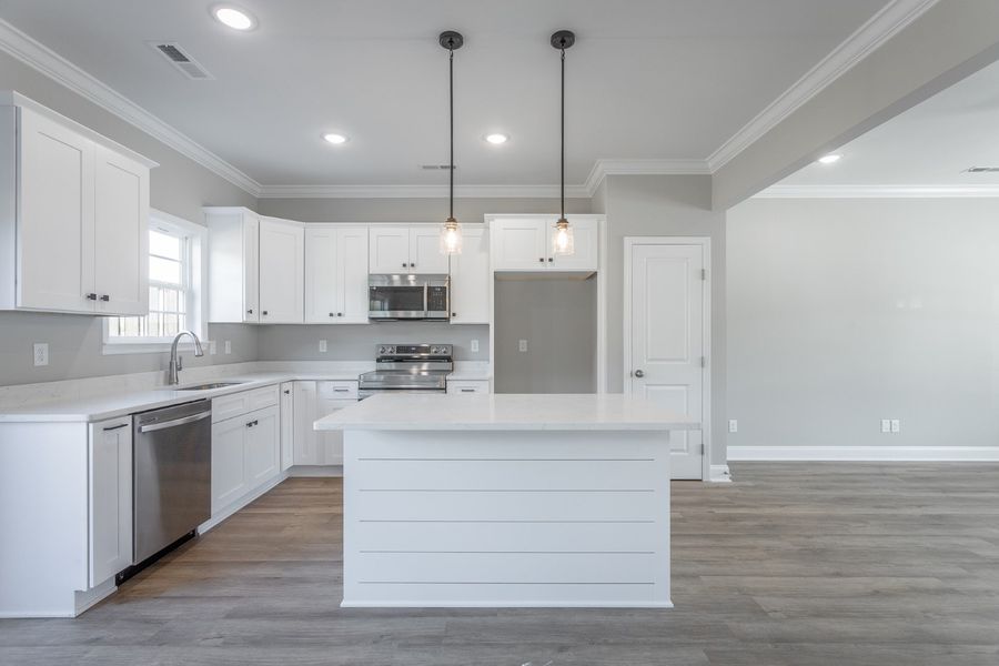 Furnished interior view inside a new home in The Nassau, Chattanooga (Image 8).