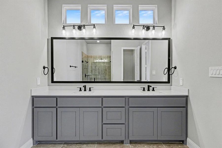 Furnished interior view inside a new home in , Prosper (Image 14).