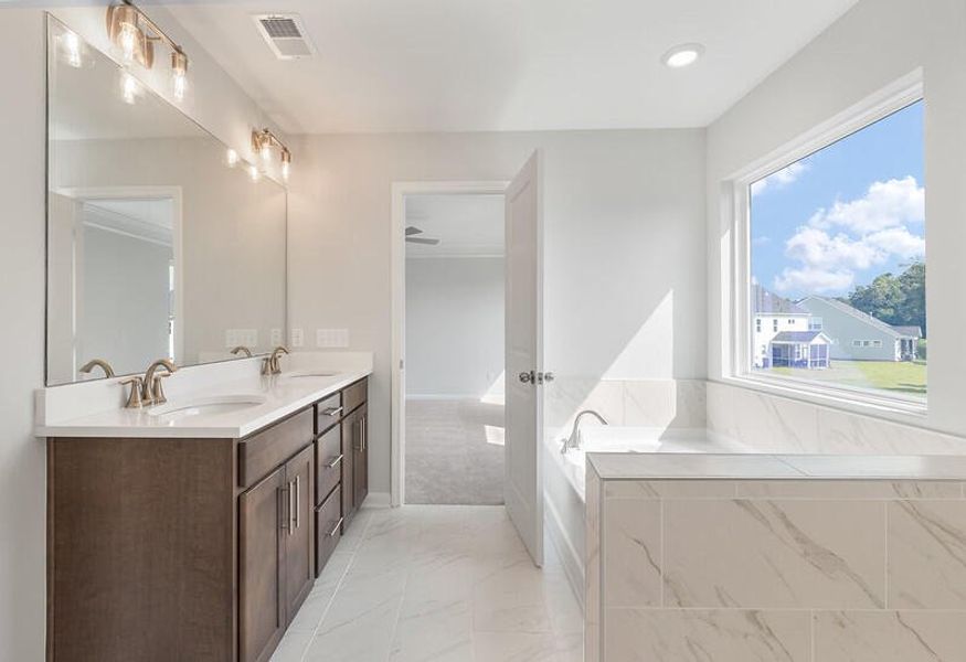 Furnished interior view inside a new home in Parker's Preserve, Ridgeville (Image 5).