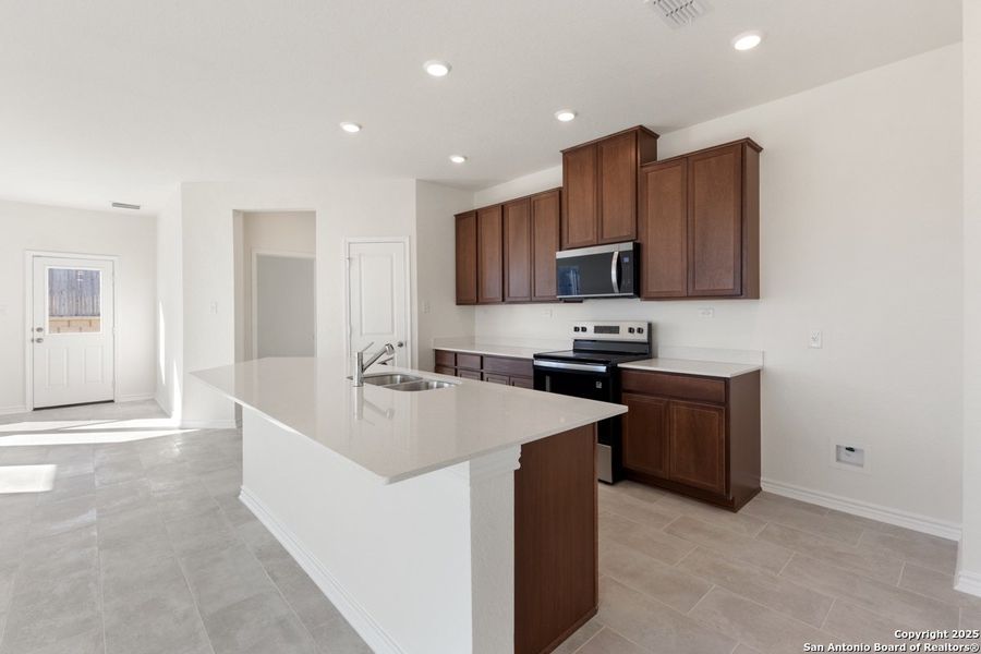 Furnished interior view inside a new home in Knox Ridge, Converse (Image 5).