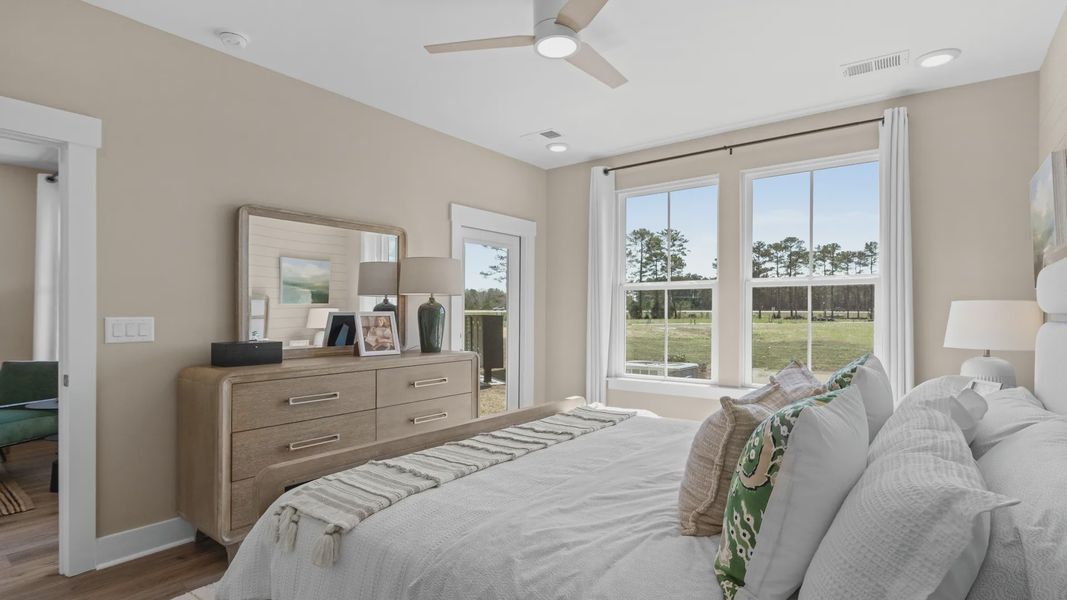 Furnished interior view inside a new home in Townes at Carolina Forest, Myrtle Beach (Image 13).