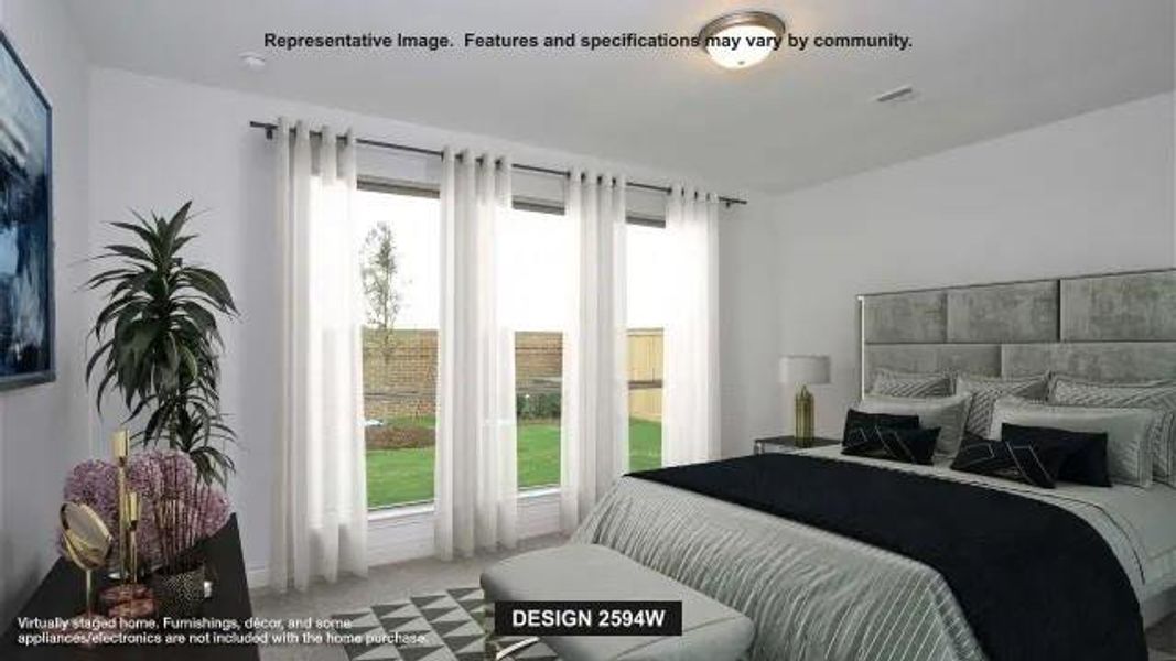 Furnished interior view inside a new home in Escondido, Magnolia (Image 4). Furnished interior view inside a new home in Escondido, Magnolia (Image 4).