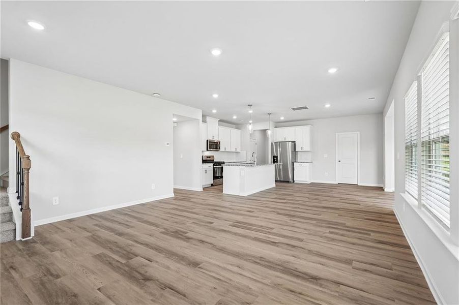 Spacious, unfurnished interior of a new home in Northwoods at Mirror Lake, Villa Rica (Image 47).