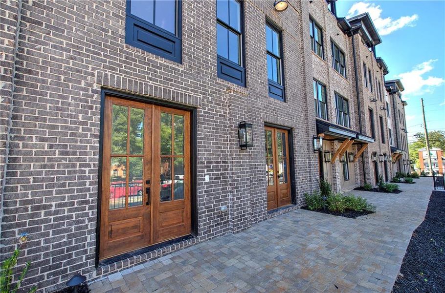 Exterior details and patio area of a home in , Cartersville (Image 25).