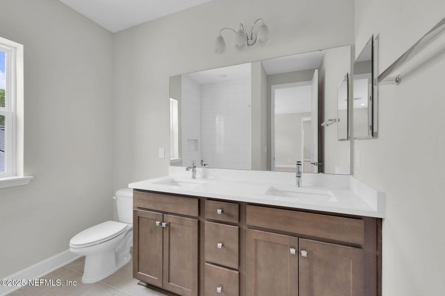 Furnished interior view inside a new home in Reflections at Nocatee, Ponte Vedra (Image 34).