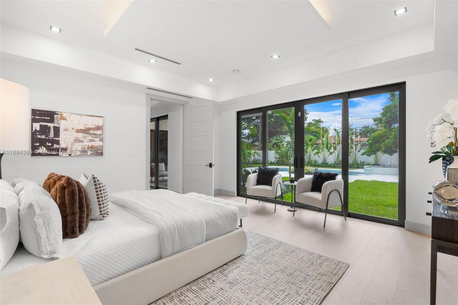 Furnished interior view inside a new home in , Delray Beach (Image 11).