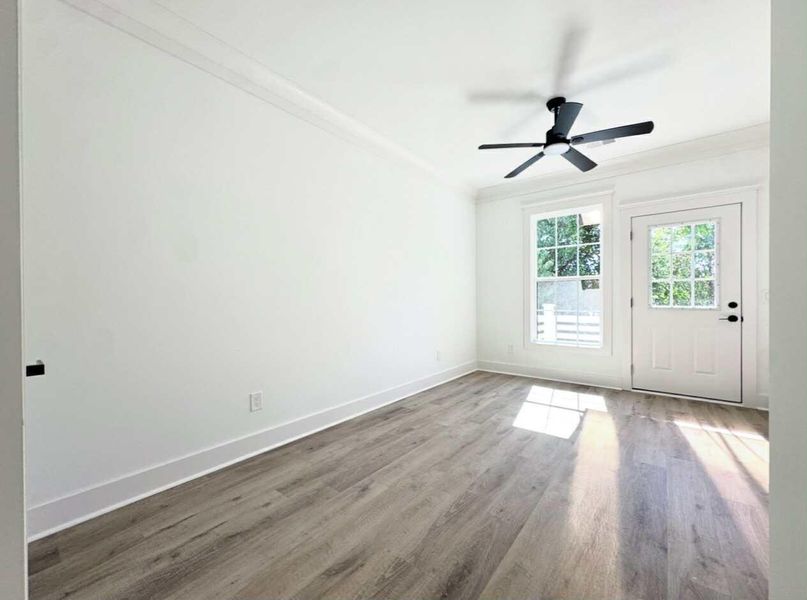 Spacious, unfurnished interior of a new home in , North Charleston (Image 27).