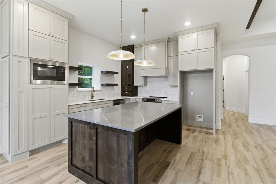 Furnished interior view inside a new home in , River Oaks (Image 5).