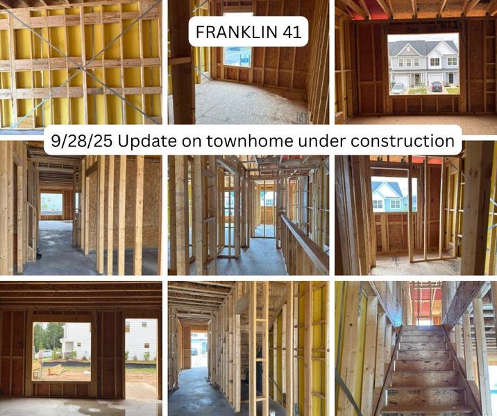 In-progress construction of a new home in The Landings at Montague, Goose Creek, SC (Image 11).