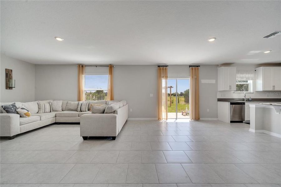 Furnished interior view inside a new home in Cypress Park Estates, Haines City (Image 13).