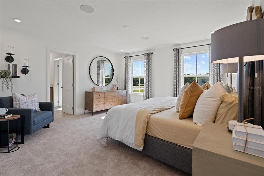 Furnished interior view inside a new home in Trinity Place, St. Cloud (Image 37).