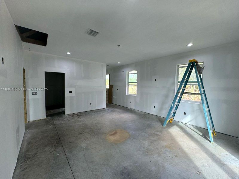 In-progress construction of a new home in , Clewiston, FL (Image 3).