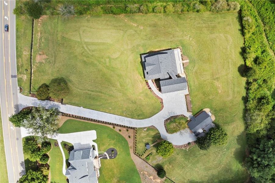 Front exterior of a new home in , Canton, GA, highlighting curb appeal (Image 32).