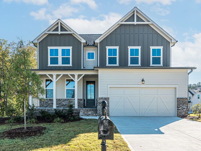 Image 28 representing the The Willow B at Wehunt Meadows by Davidson Homes LLC in Wehunt Meadows, Hoschton, GA.