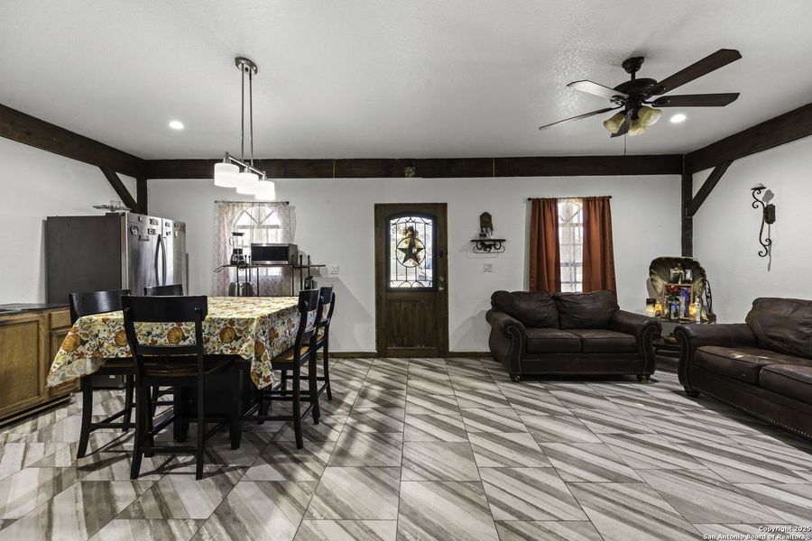 Furnished interior view inside a new home in , Devine (Image 10).