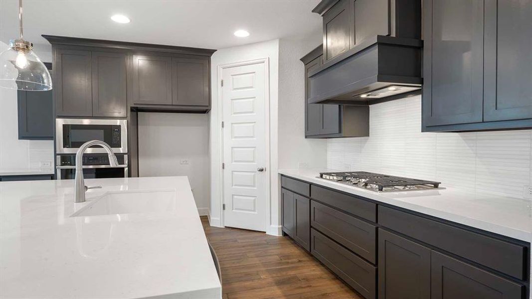 Furnished interior view inside a new home in Cambridge Crossing, Celina (Image 11).