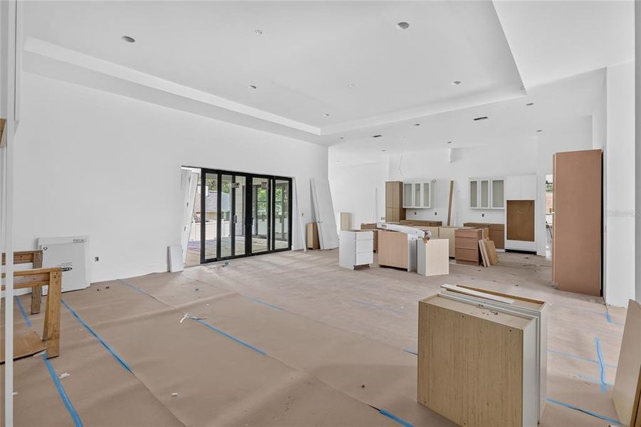 In-progress construction of a new home in , Tampa, FL (Image 42).