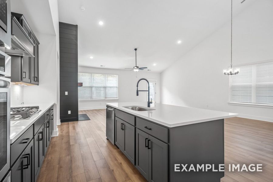 Furnished interior view inside a new home in Woods Crossing, Gallatin (Image 56).