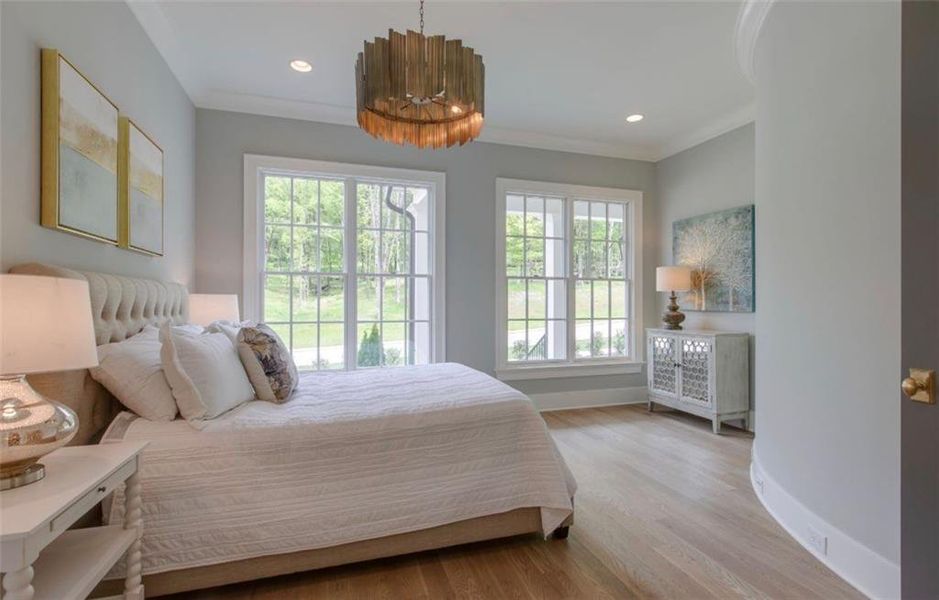 Furnished interior view inside a new home in , Canton (Image 19).