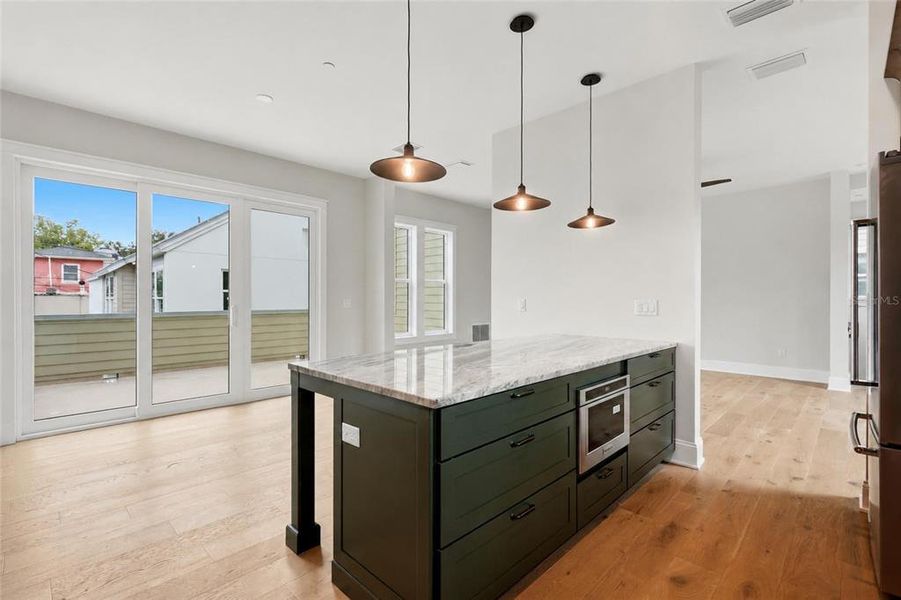 Furnished interior view inside a new home in , St. Petersburg (Image 10).