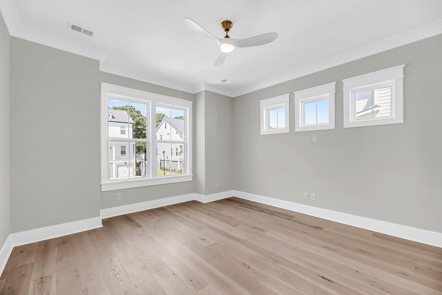 Spacious, unfurnished interior of a new home in , Awendaw (Image 25).