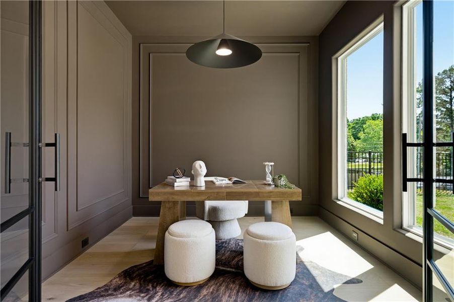 Furnished interior view inside a new home in , Lawrenceville (Image 6).
