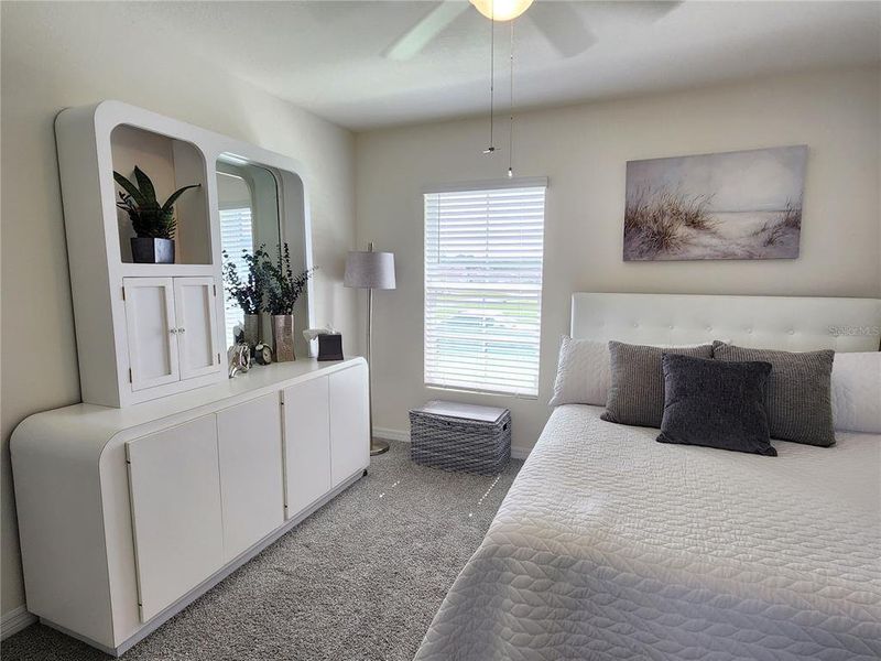 Furnished interior view inside a new home in Huntington Ridge, Ocala (Image 16). Furnished interior view inside a new home in Huntington Ridge, Ocala (Image 16).