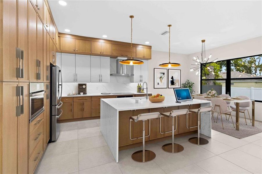 Furnished interior view inside a new home in , Plant City (Image 35).