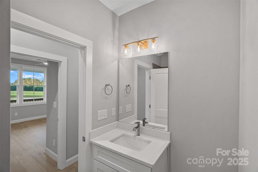 Furnished interior view inside a new home in , Harmony (Image 5).