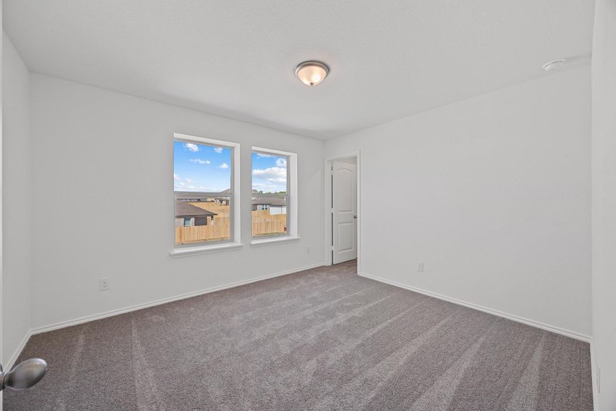 Spacious, unfurnished interior of a new home in Overlook Ranch, Georgetown (Image 14). Spacious, unfurnished interior of a new home in Overlook Ranch, Georgetown (Image 14).