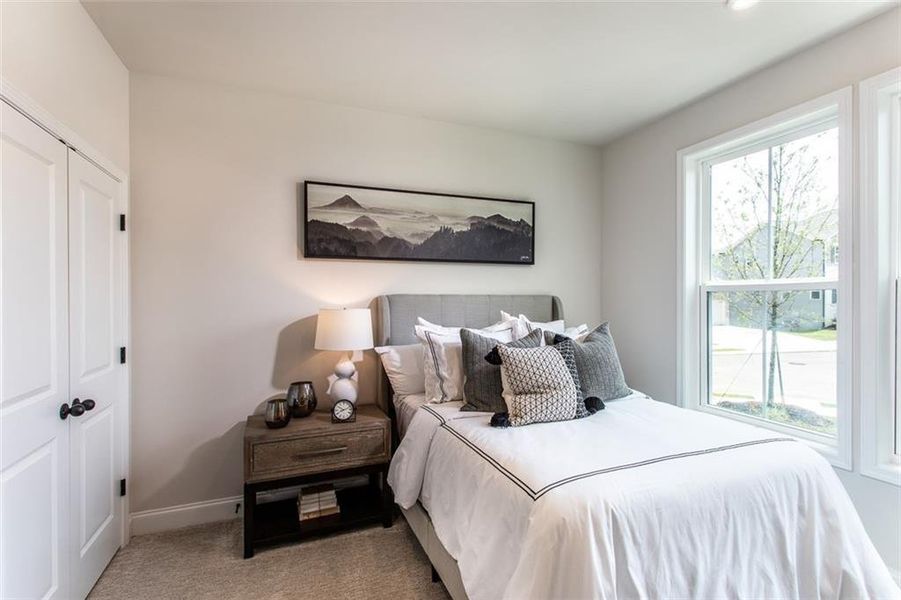 Furnished interior view inside a new home in Hopewell Reserve, Cumming (Image 8). Furnished interior view inside a new home in Hopewell Reserve, Cumming (Image 8).