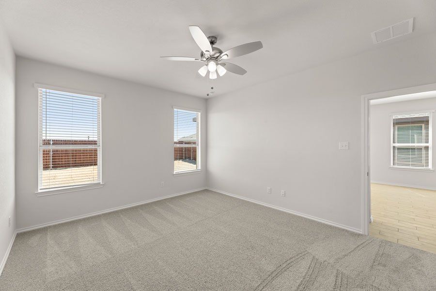 Representative exterior photo of a completed home built from the Birch by Impression Homes in Creekside Ranch, Blue Ridge, TX (Image 15).