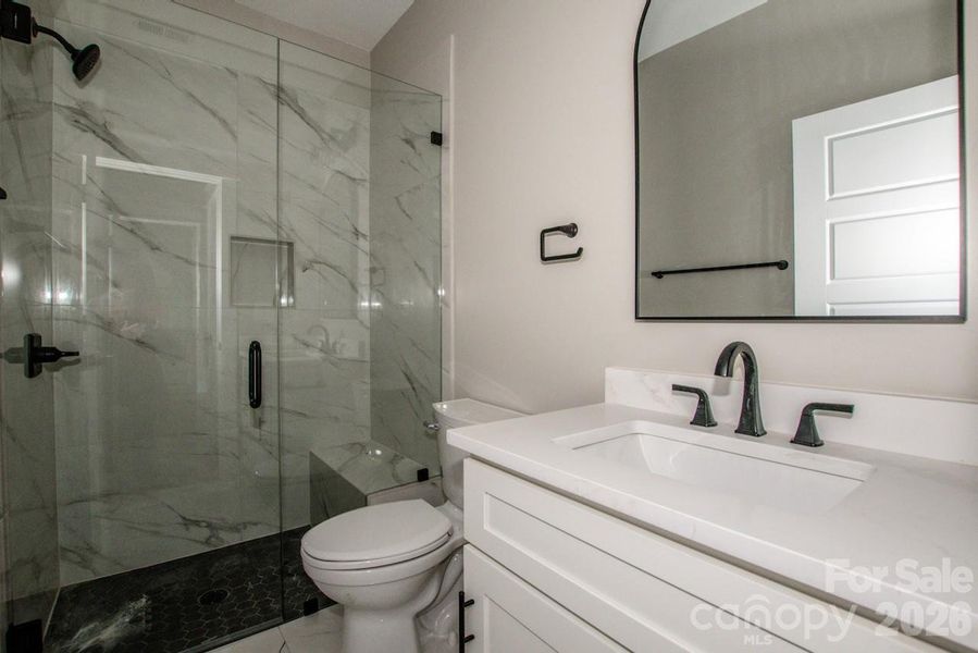 Furnished interior view inside a new home in , Mooresville (Image 31).