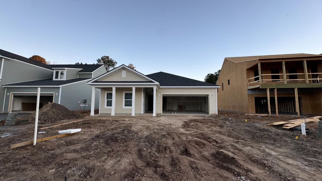 In-progress construction of a new home in , Summerville, SC (Image 45).