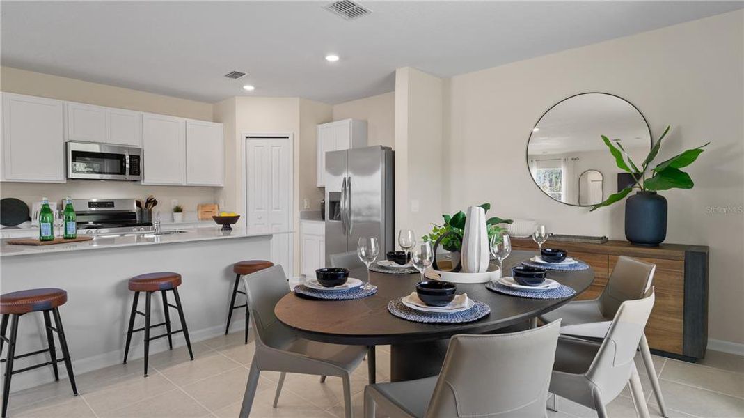 Furnished interior view inside a new home in , Eustis (Image 4).